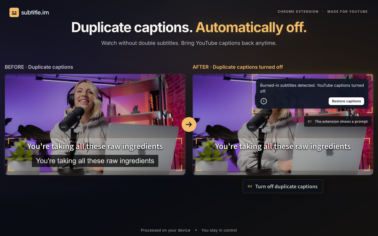 subtitle.im - Product Image