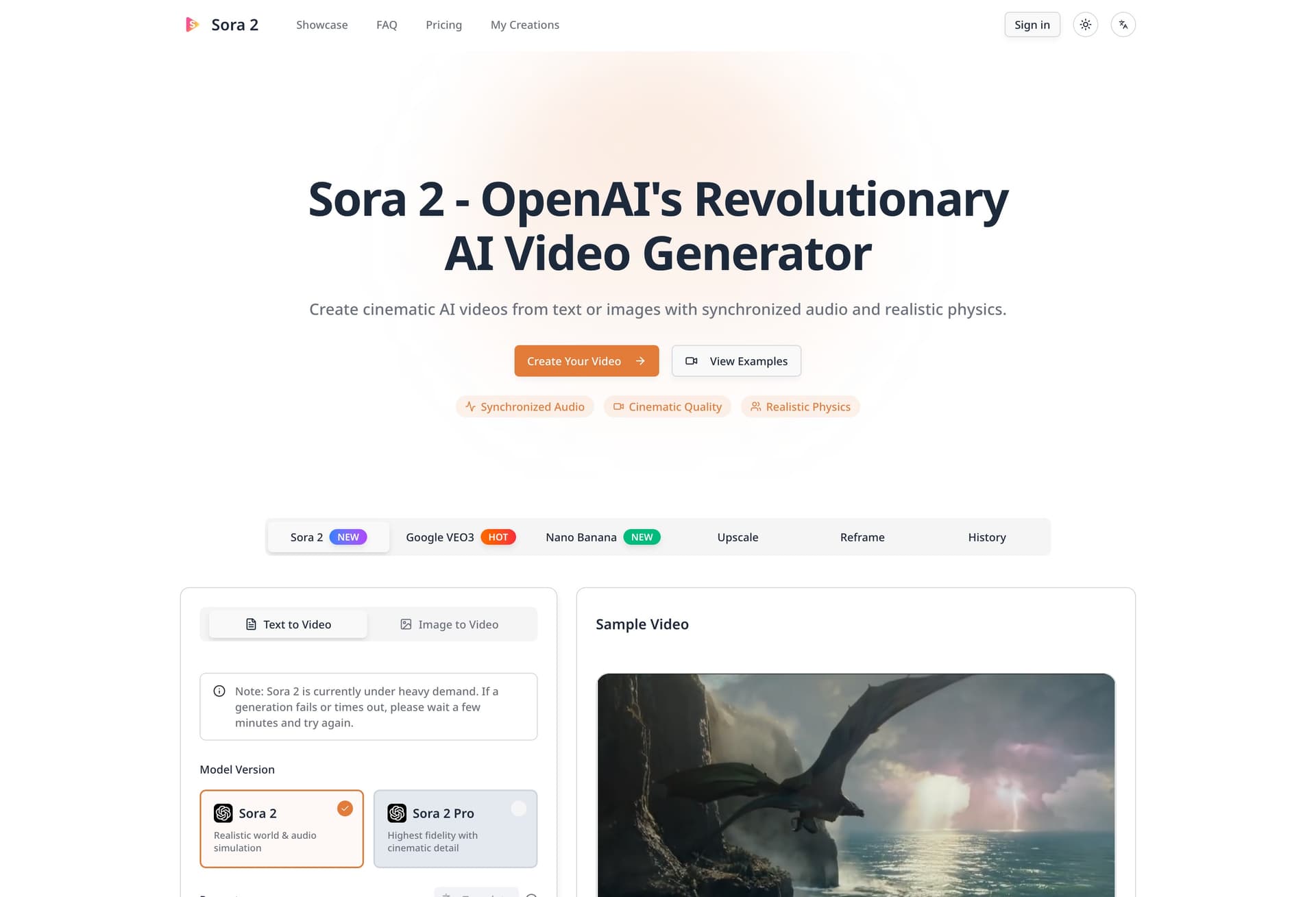 Sora 2 AI – Next-Gen Video Automation - Product Image